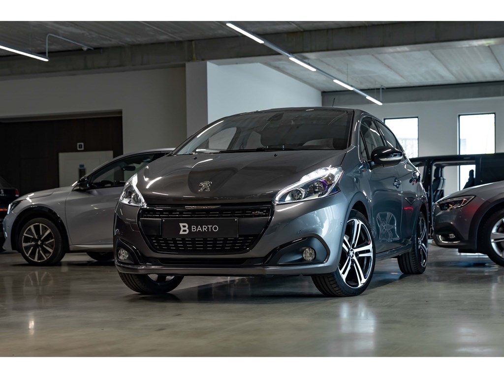 Tweedehands te koop: Peugeot 208 Grijs - 12 PureTech - GT Line - AT - Pano - Navi - Camera - Airco - Cruise contract - Apple Carplay 
