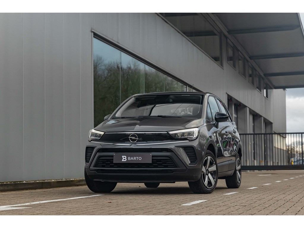 Tweedehands te koop: Opel Crossland Grijs - 12Benz 110pkNaviParkeersensAircoAuto Lichten