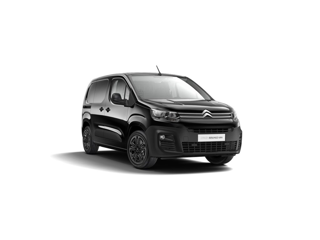 Tweedehands te koop: Citroen Berlingo Zwart - M - 110PK Benz - Op Voorraad - zwarte alu velgen - cabine extens - Onm Beschikbaar