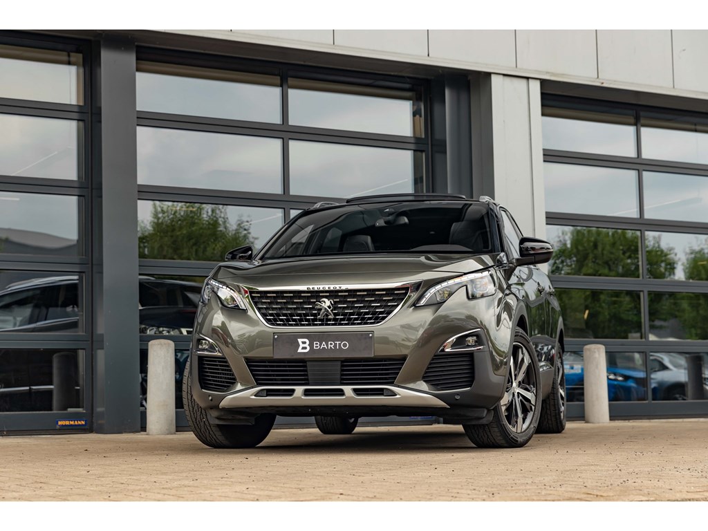Tweedehands te koop: Peugeot 3008 Grijs - 12 Benz - GT-line - Pano - Dodehoekdet - Airco - Navi - Cruise contr - 